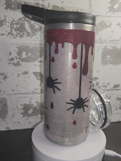 Glow Spider 15 Oz Duo Skinny Tumbler