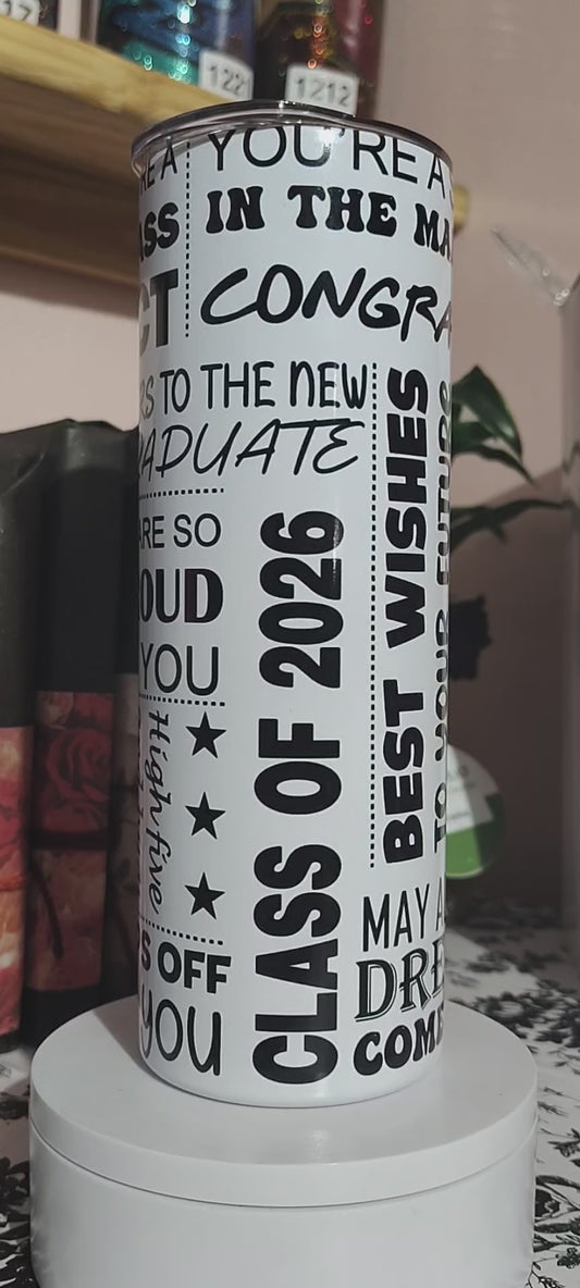 1231- 2026 Graduation 20oz