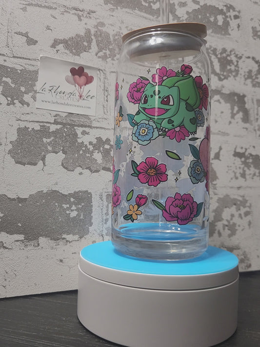 Catchem All 20oz glass tumbler