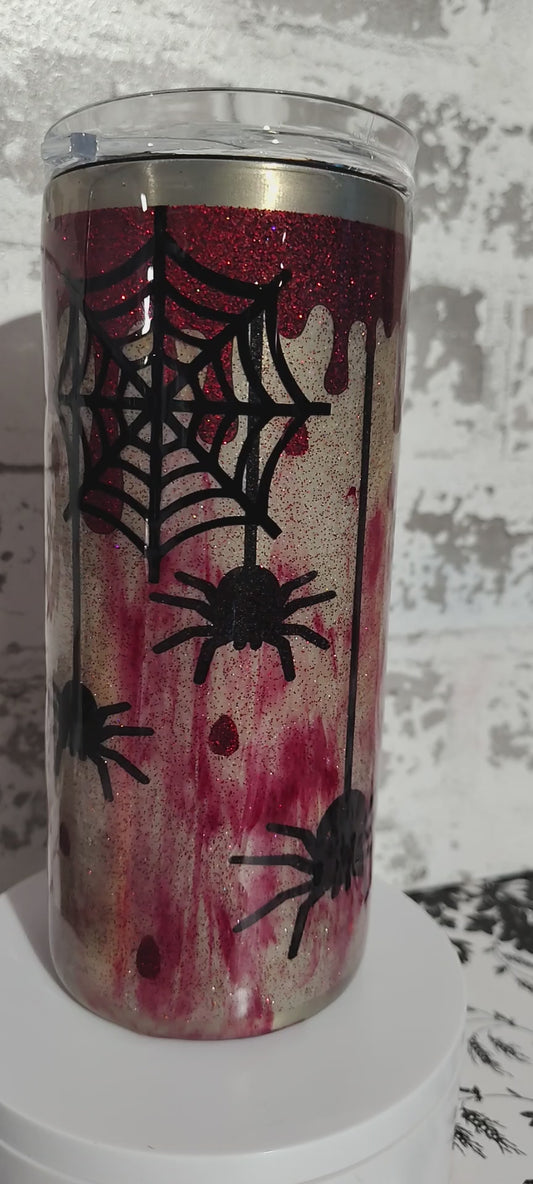 1134- Glow Spider 15 Oz Duo Skinny