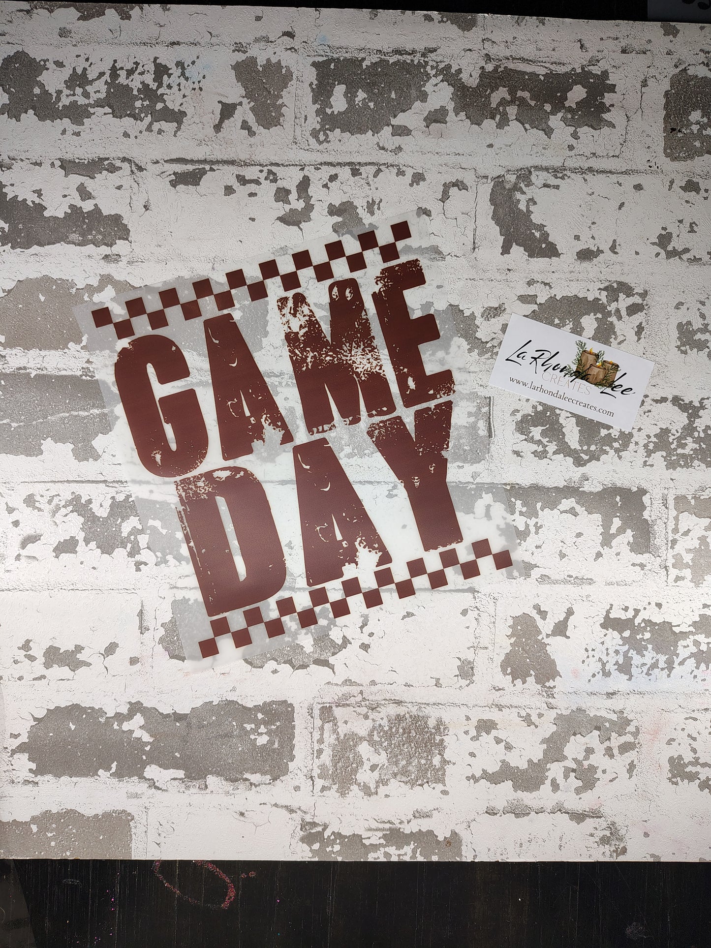 Game Day checkered