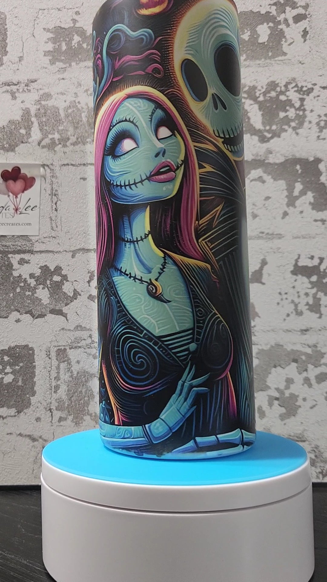 Nightmare 20 oz GLOW tumbler