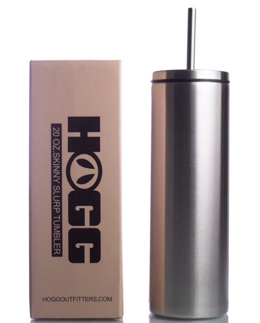 20 Oz skinny slurp tumbler