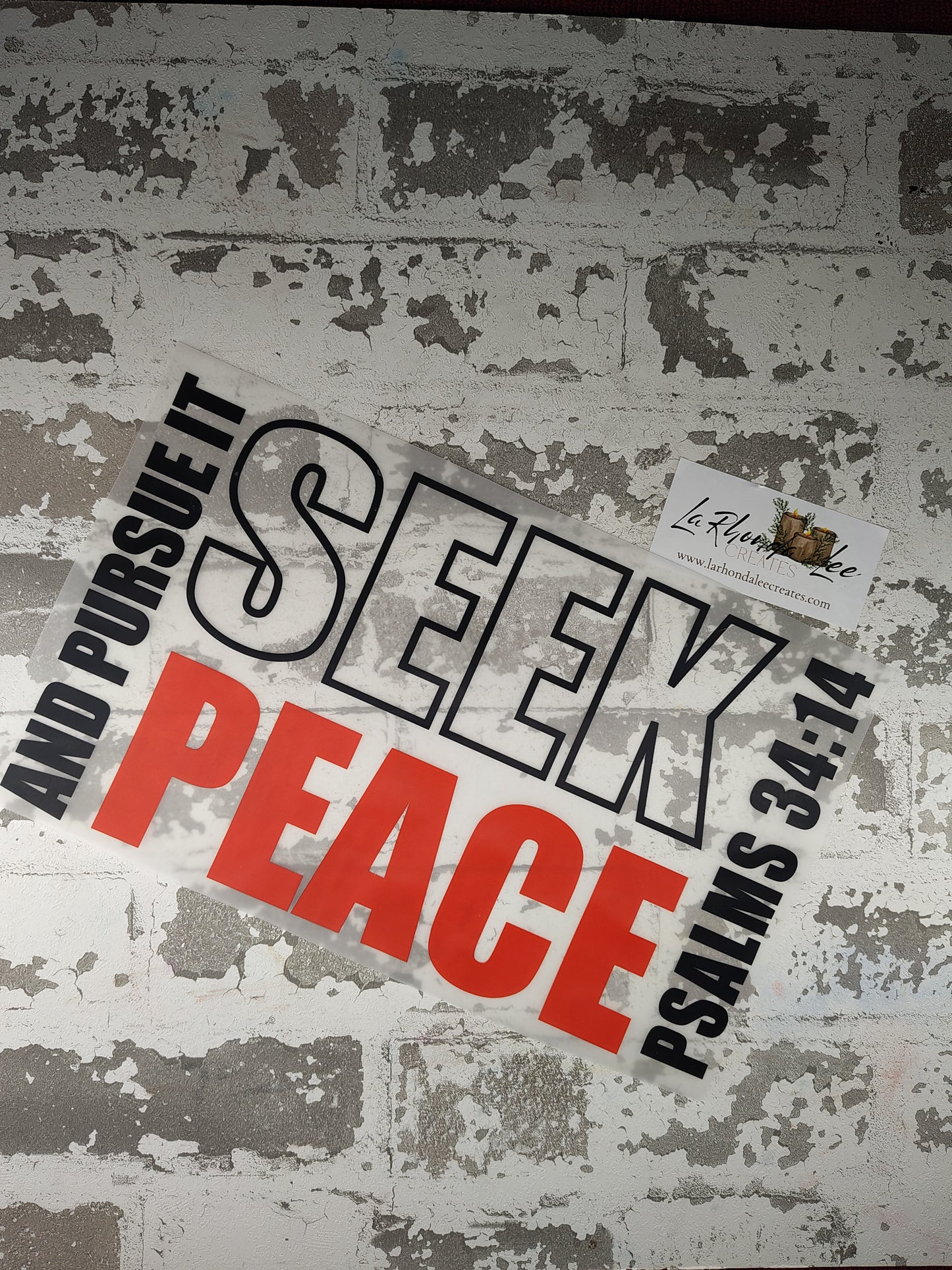 Seek Peace