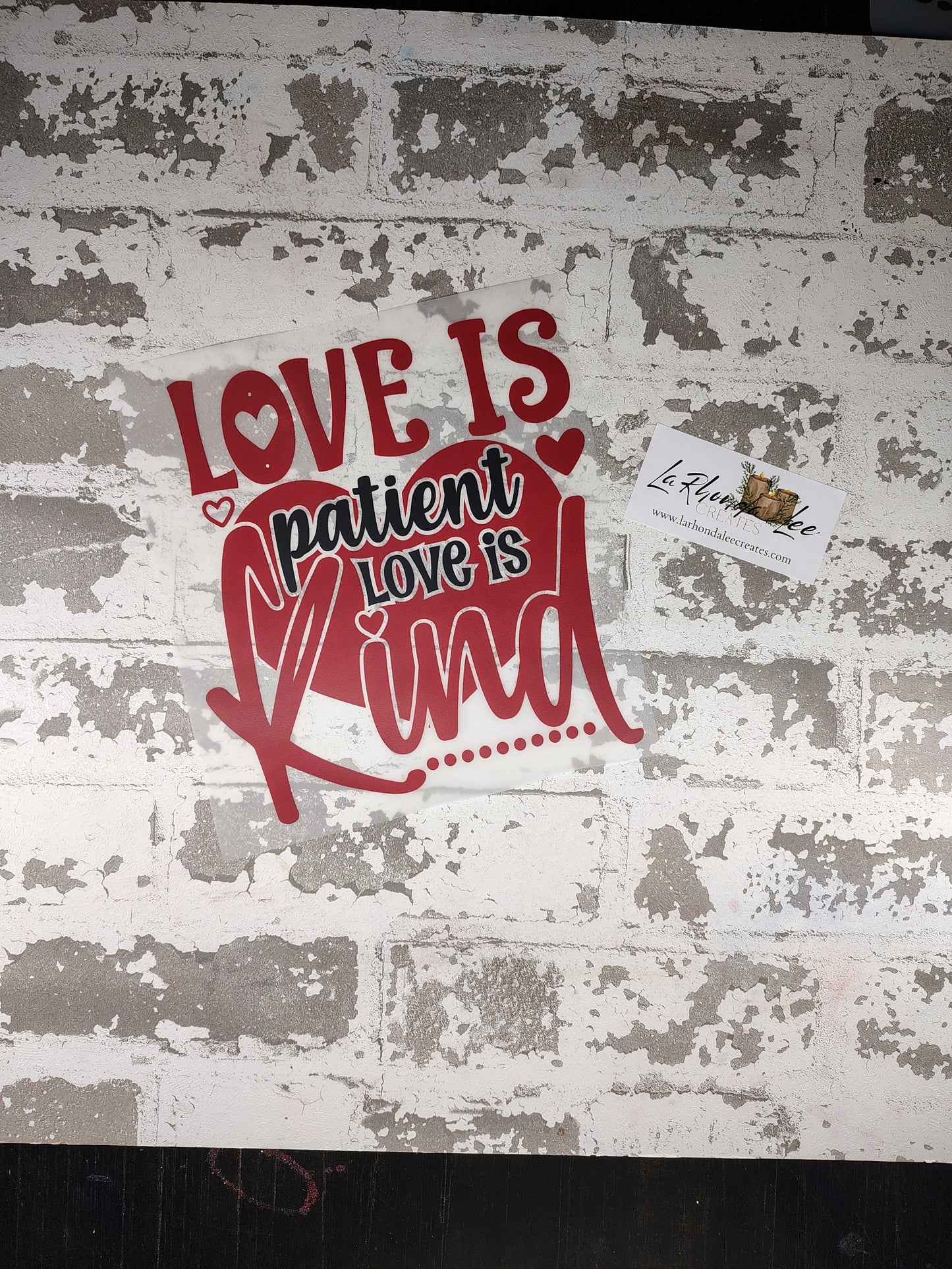 Love is Patient...