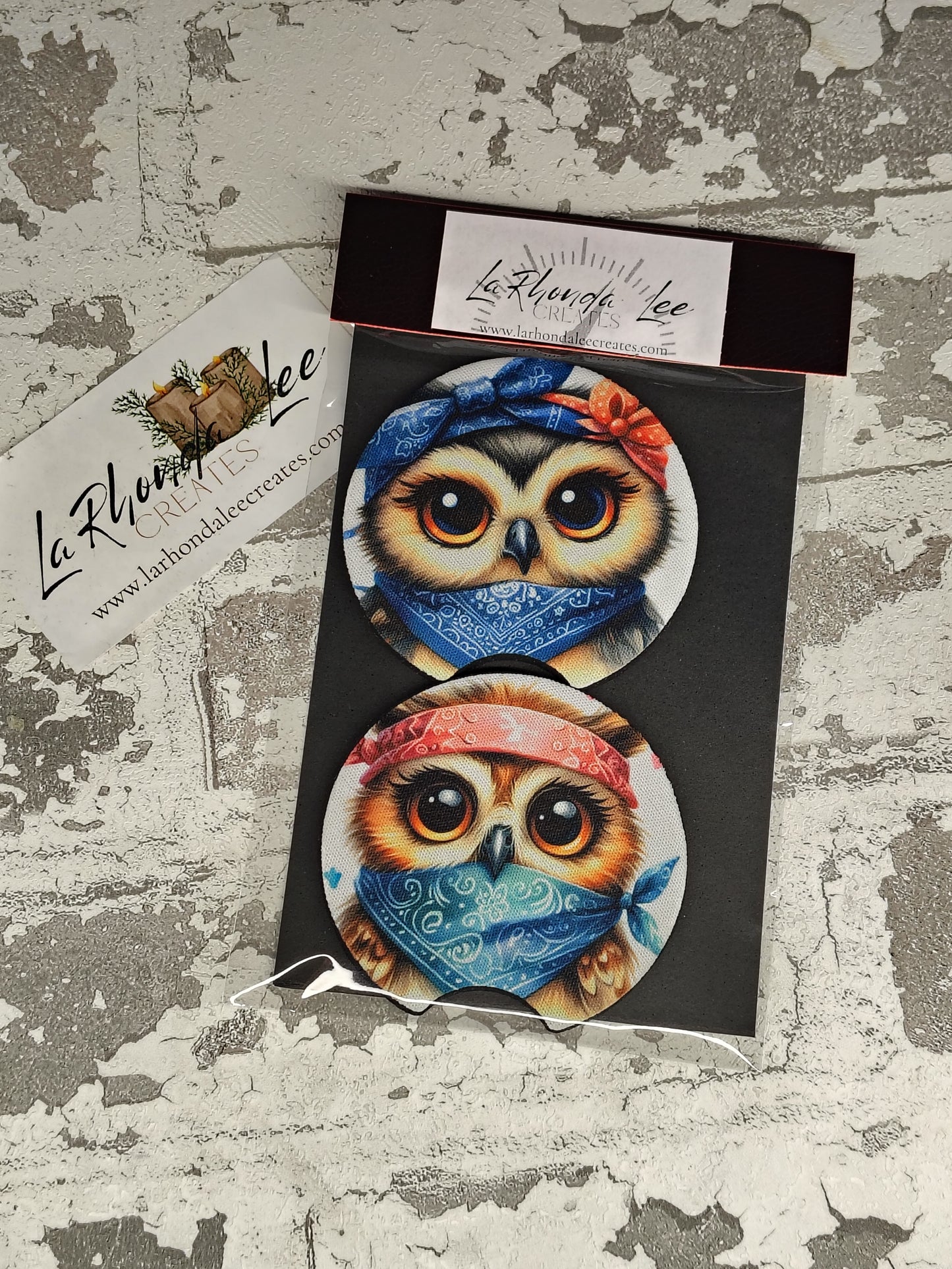 Owl Coaster 2pk