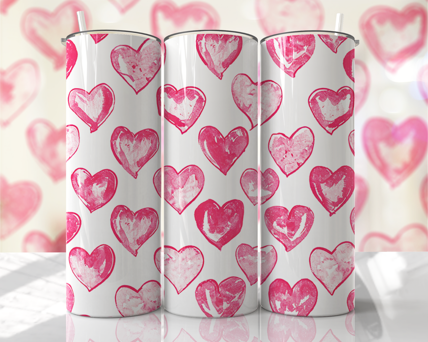 Pink Hearts