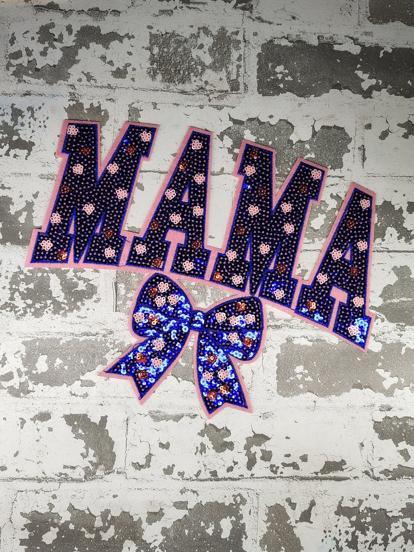 377- Mama Sequin Patch
