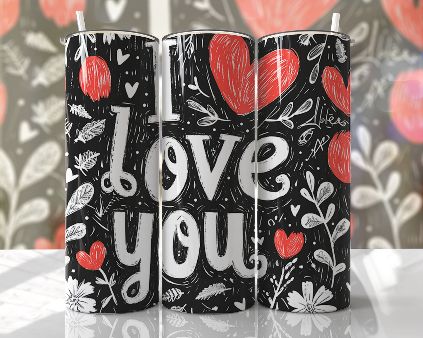I Love You (black)