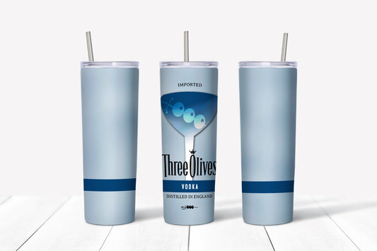 Three Olives Tumbler Mockup