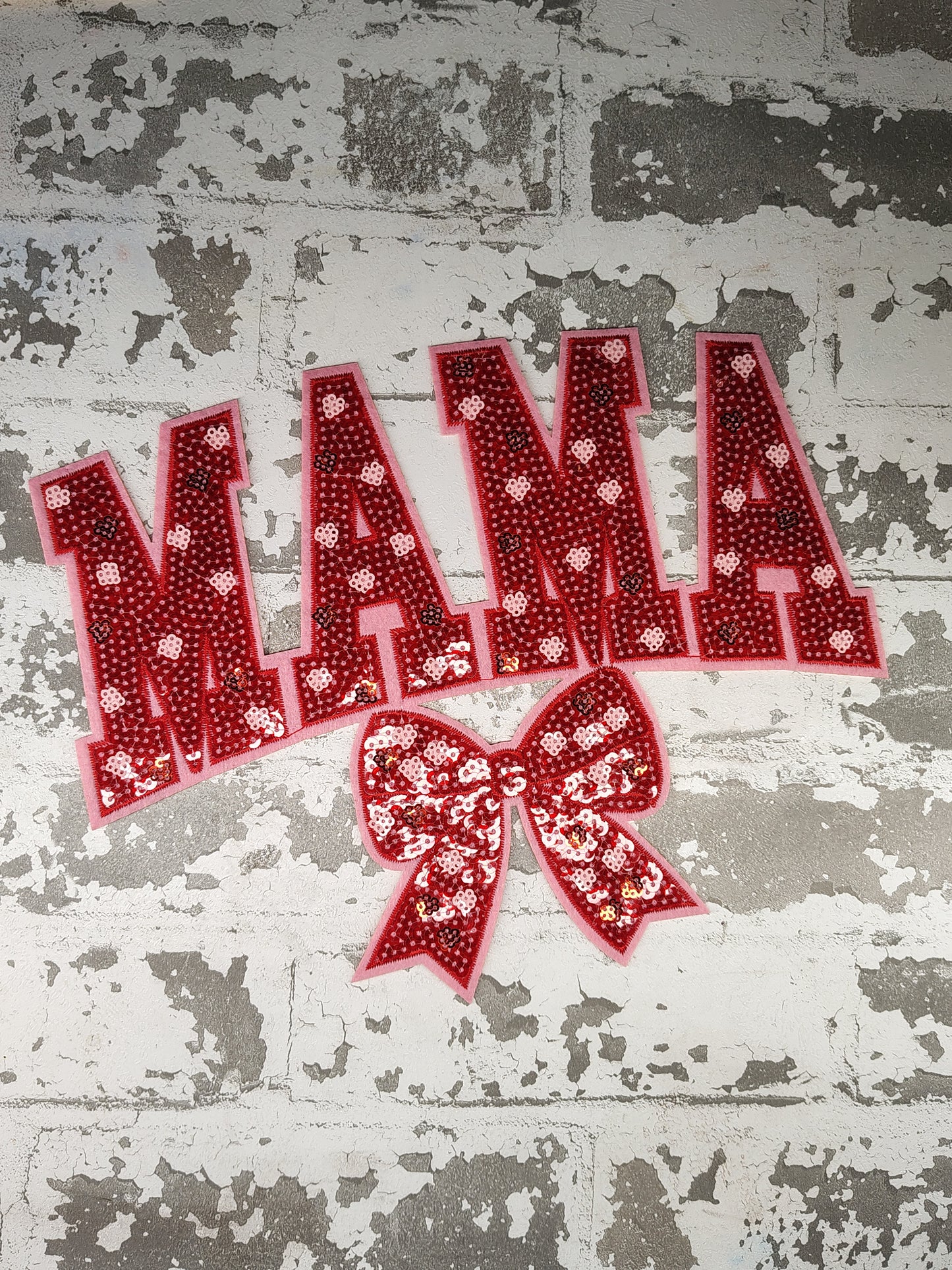 376- Mama Sequin Patch
