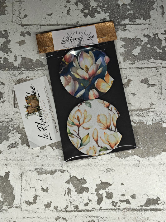 Magnolias Coaster 2pk