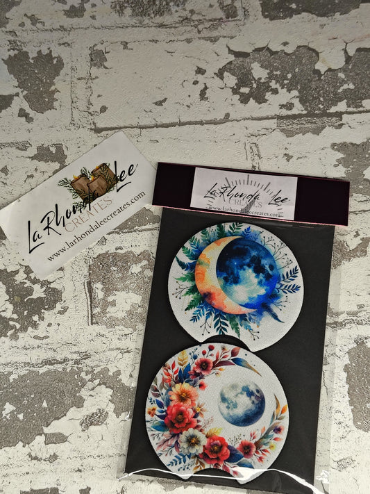 Moon Coasters 2pk