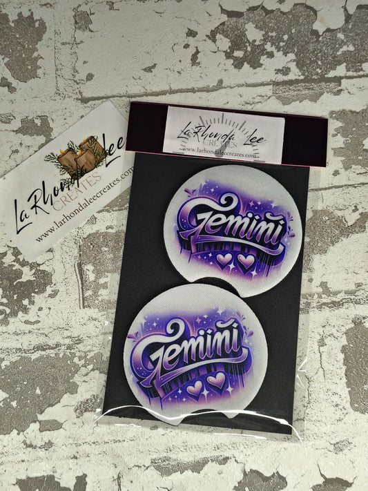 Gemini ♊ Coaster 2pk