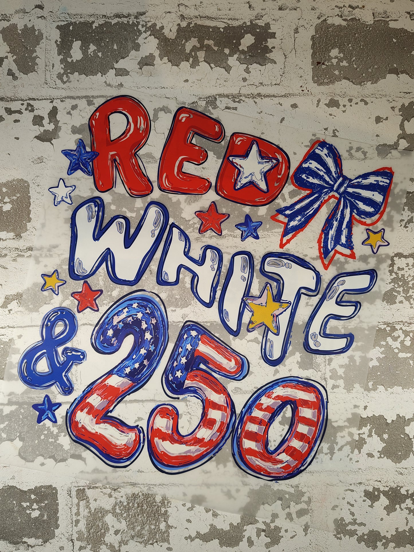 121- Red White 250