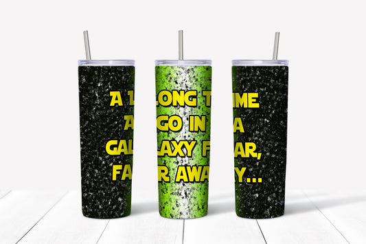Light Green Star Wars Tumbler Mockup