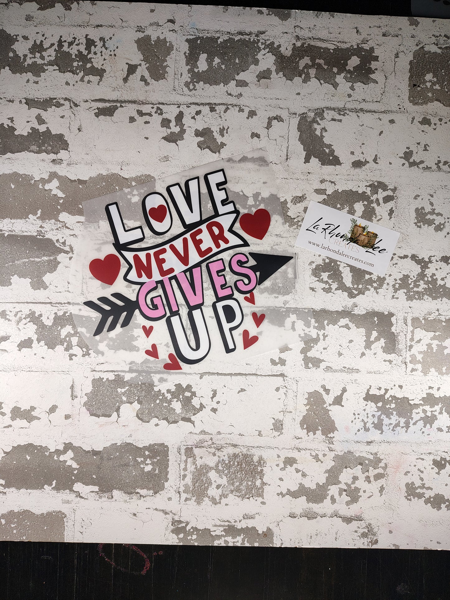 Love Never Gives Up