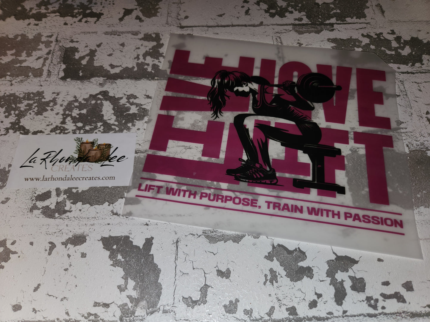 GYM Bag & Decal (Read Description)