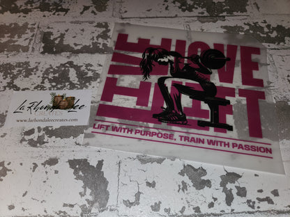 Fitness/ Gym Decal