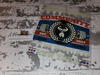 Fitness/ Gym Decal