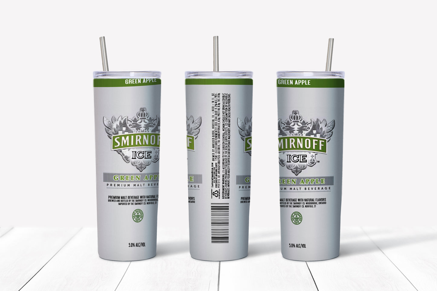 Smirnoff Ice Tumbler Mockup