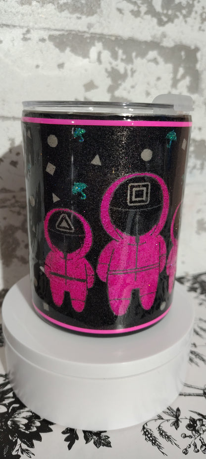 1391- Squid Game 10 Oz shortie tumbler