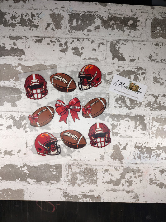 Football Helmet Bows
