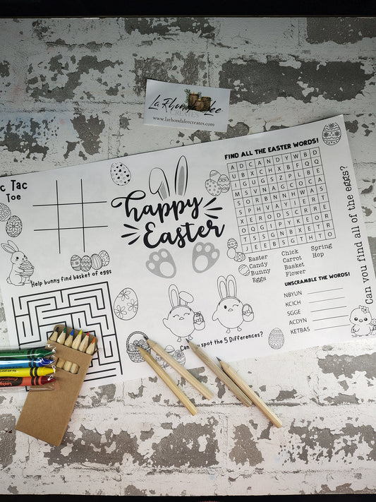 Easter Activity Placemat (Only)