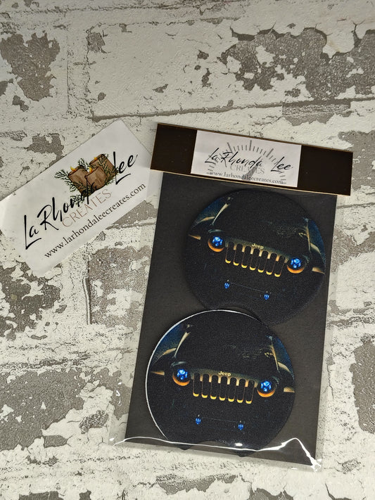 Jeep Coasters 2pk