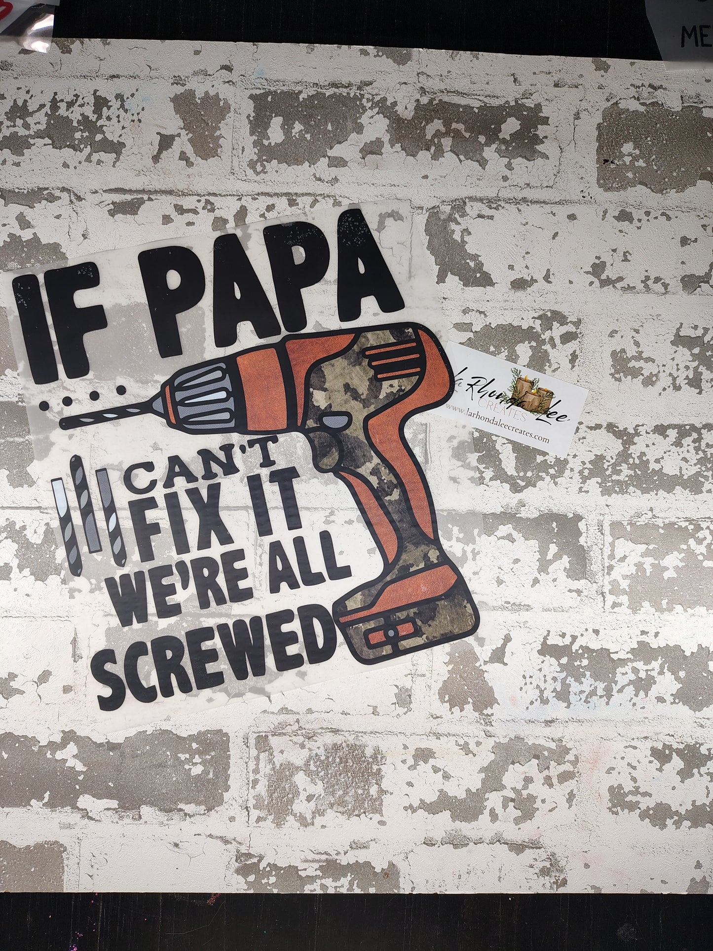 If papa cnt fix it...