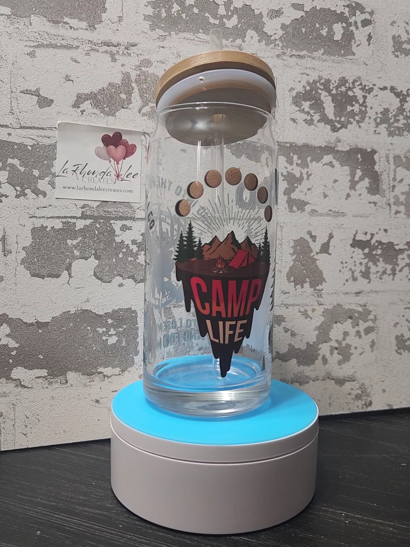 INTO the Wild 20oz Glass Tumbler