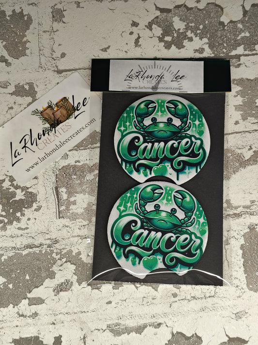 Cancer ♋ Coaster 2pk