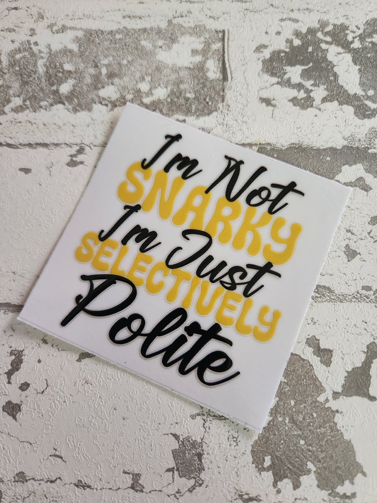 Crashout Snarky