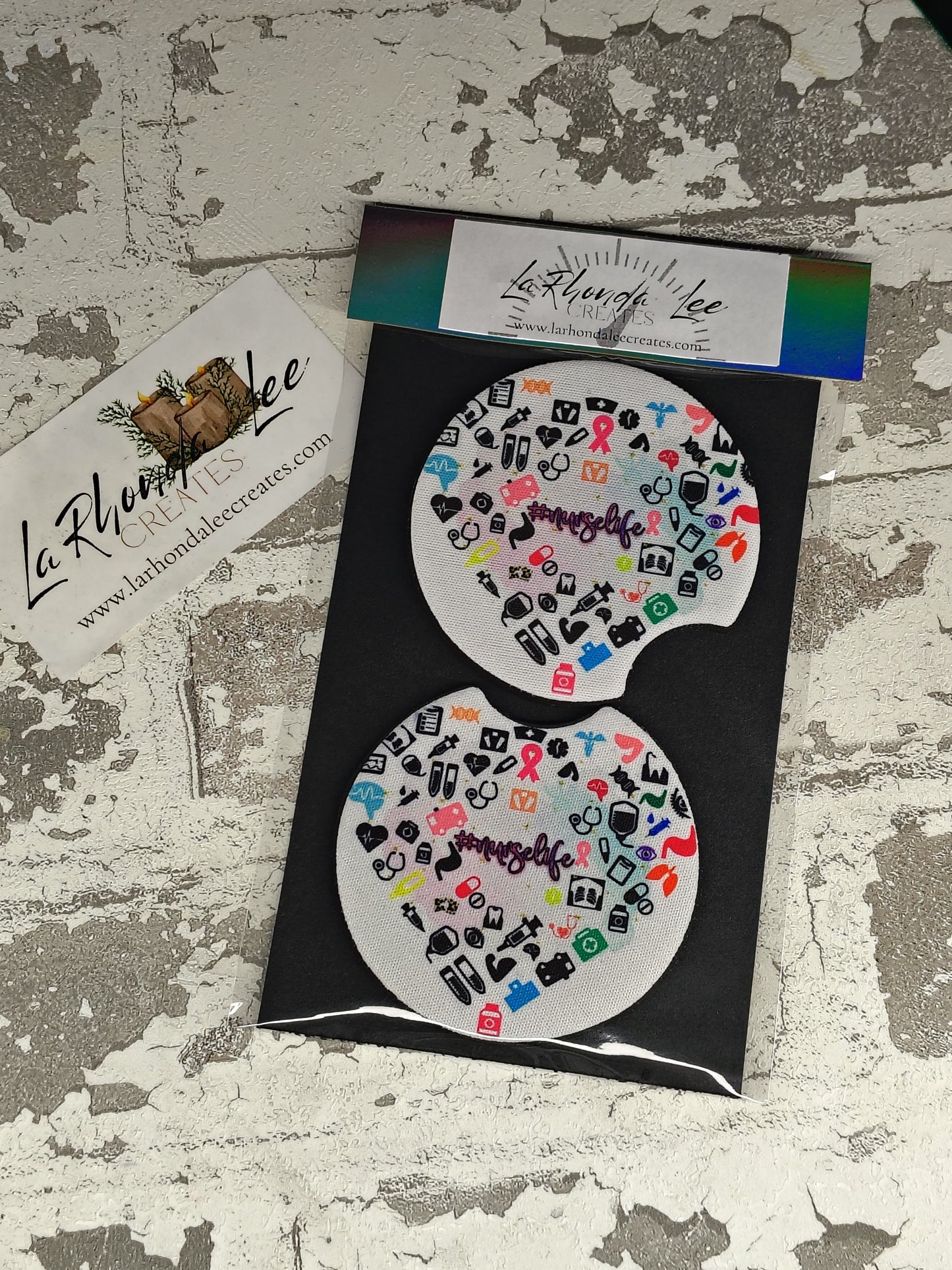 #Nurselife Coaster 2pk