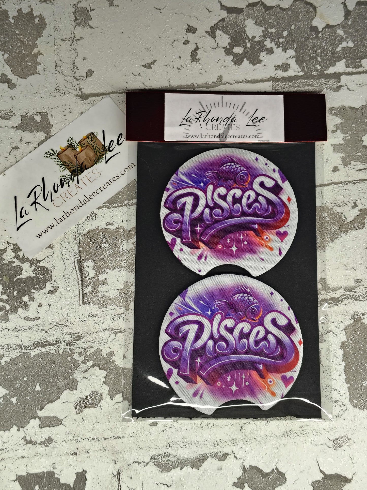 Pisces ♒ Coaster 2pk