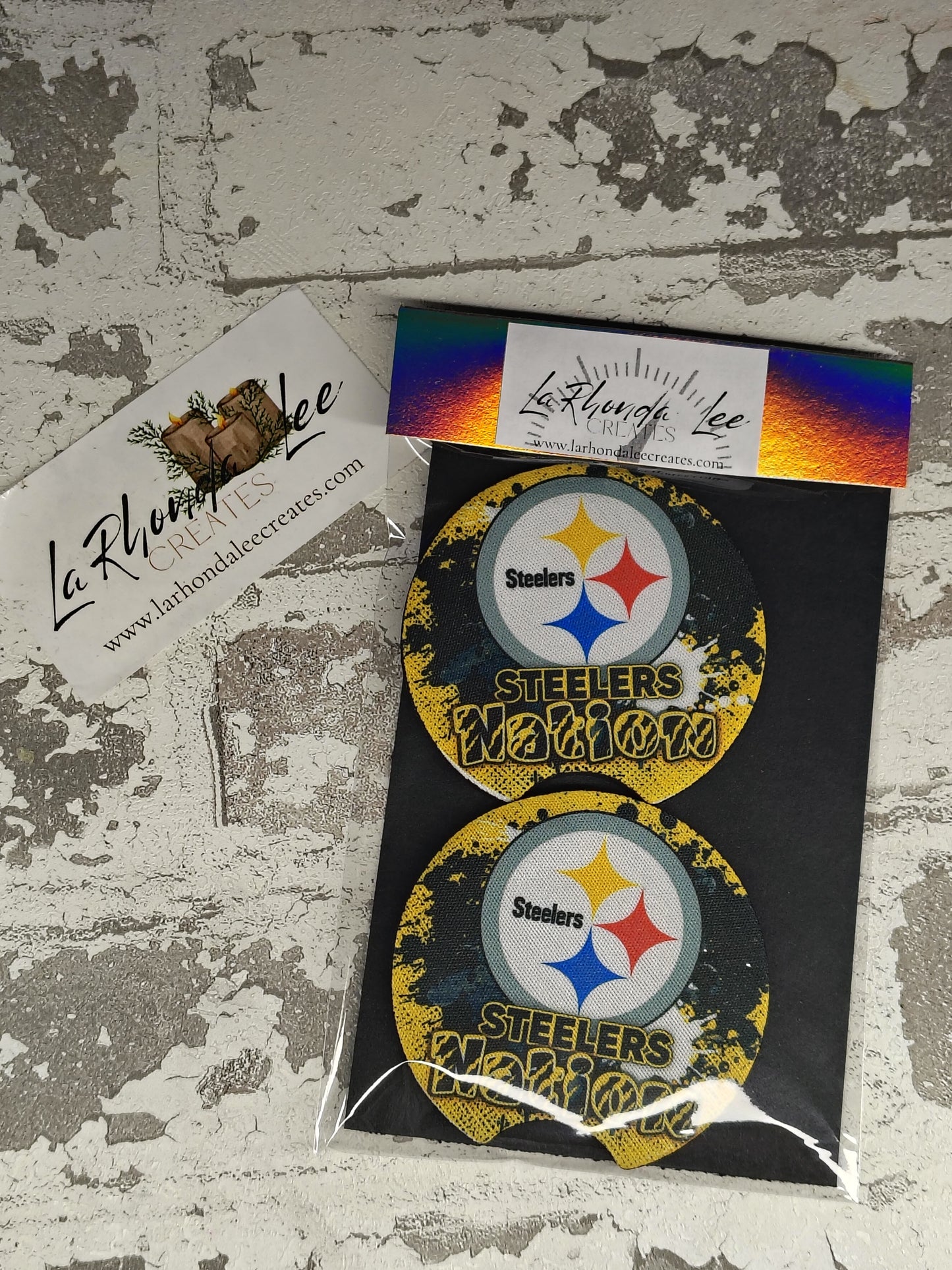 Steelers Coasters 2pk