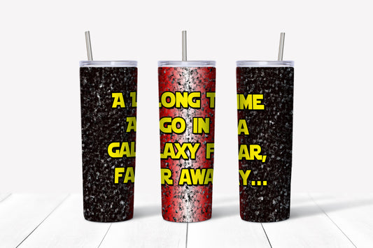 Red Star Wars Tumbler Mockup