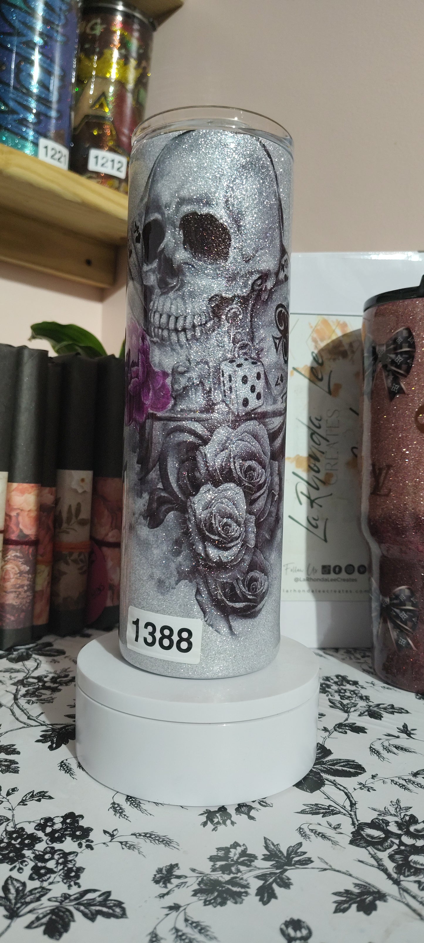 1388- Angels and Skulls 30oz