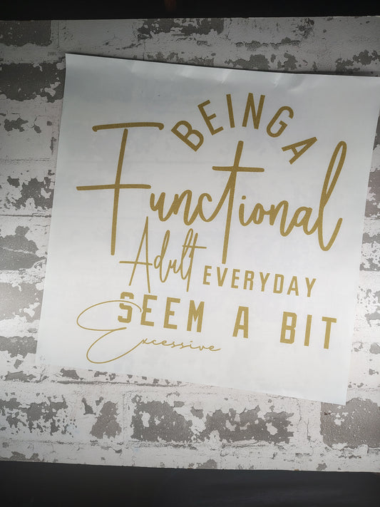 303- Functional Adult
