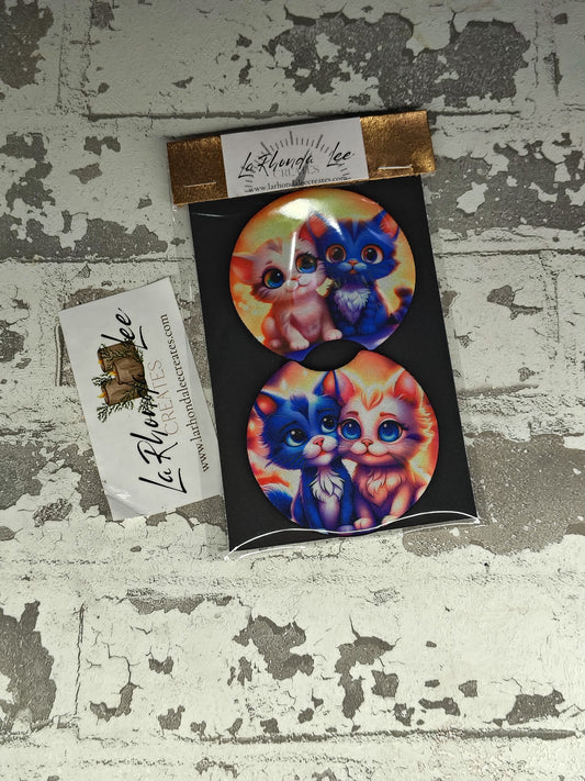 Kitten Coaster 2pk