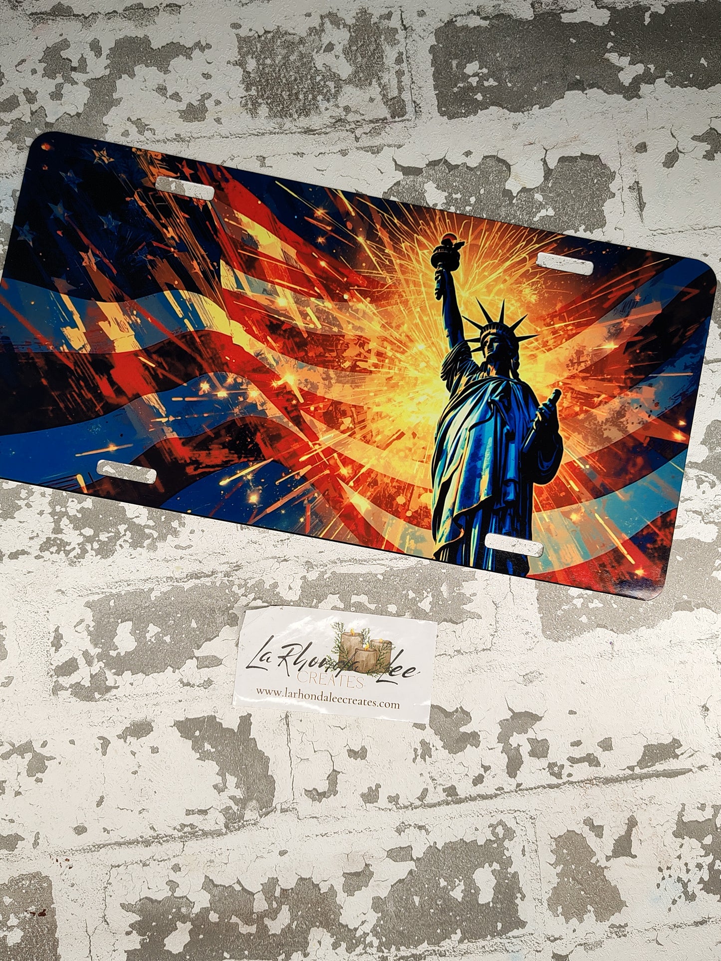 Statue of Liberty License Plate