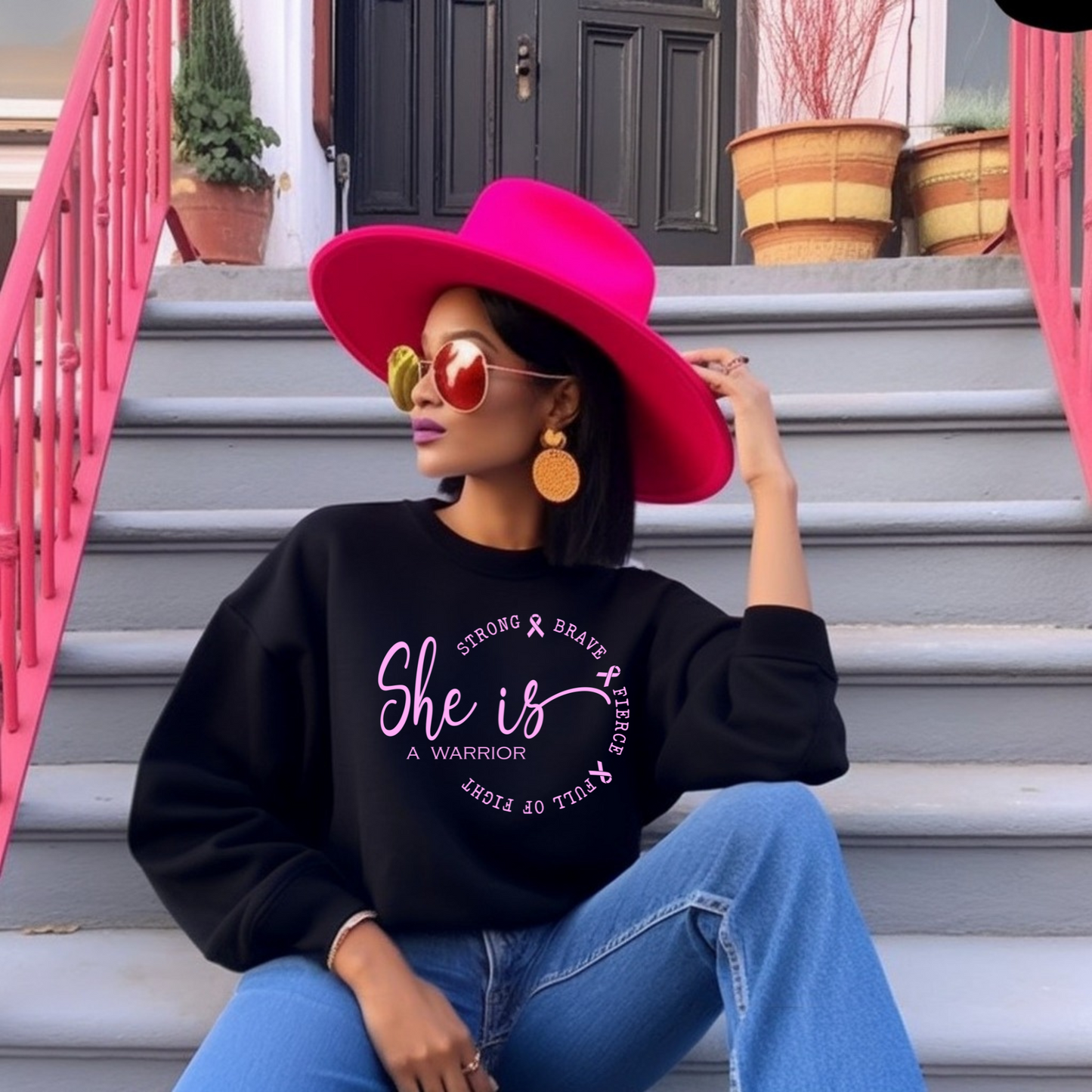 She is...