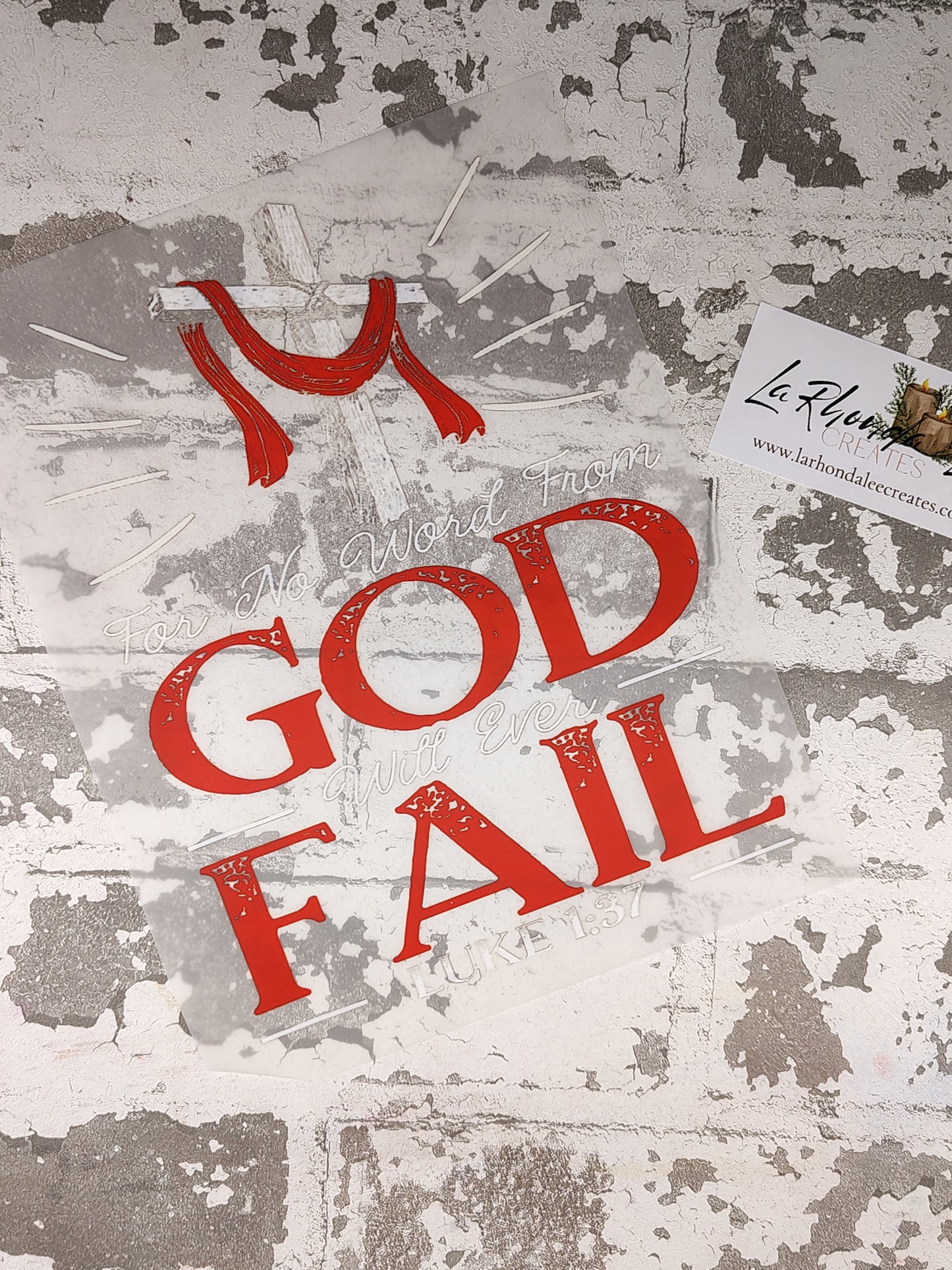 No Word From God shall Ever Fail