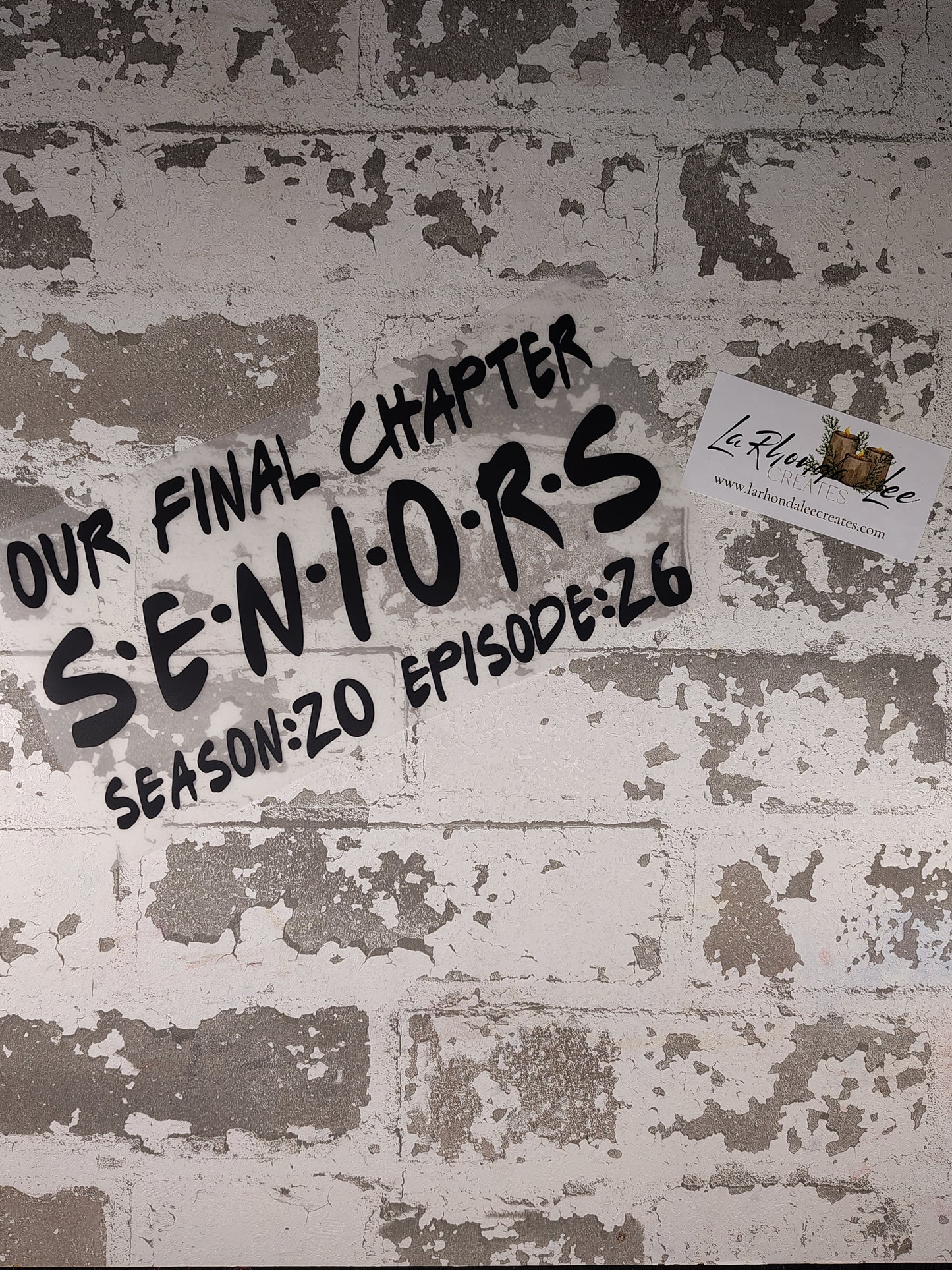Seniors Final Chapter