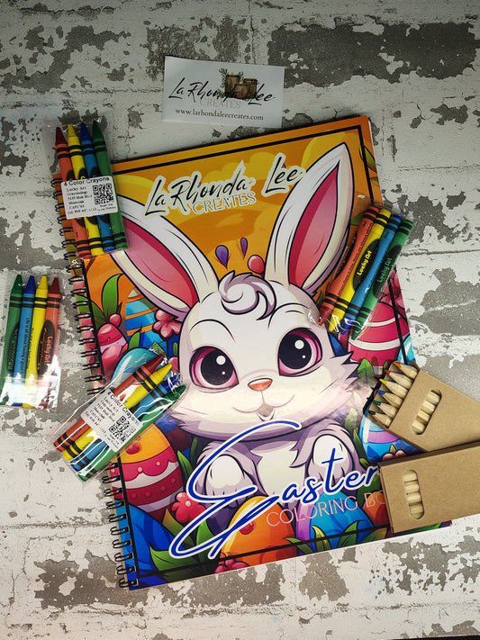 Easter Coloring/ Activity Book (only)