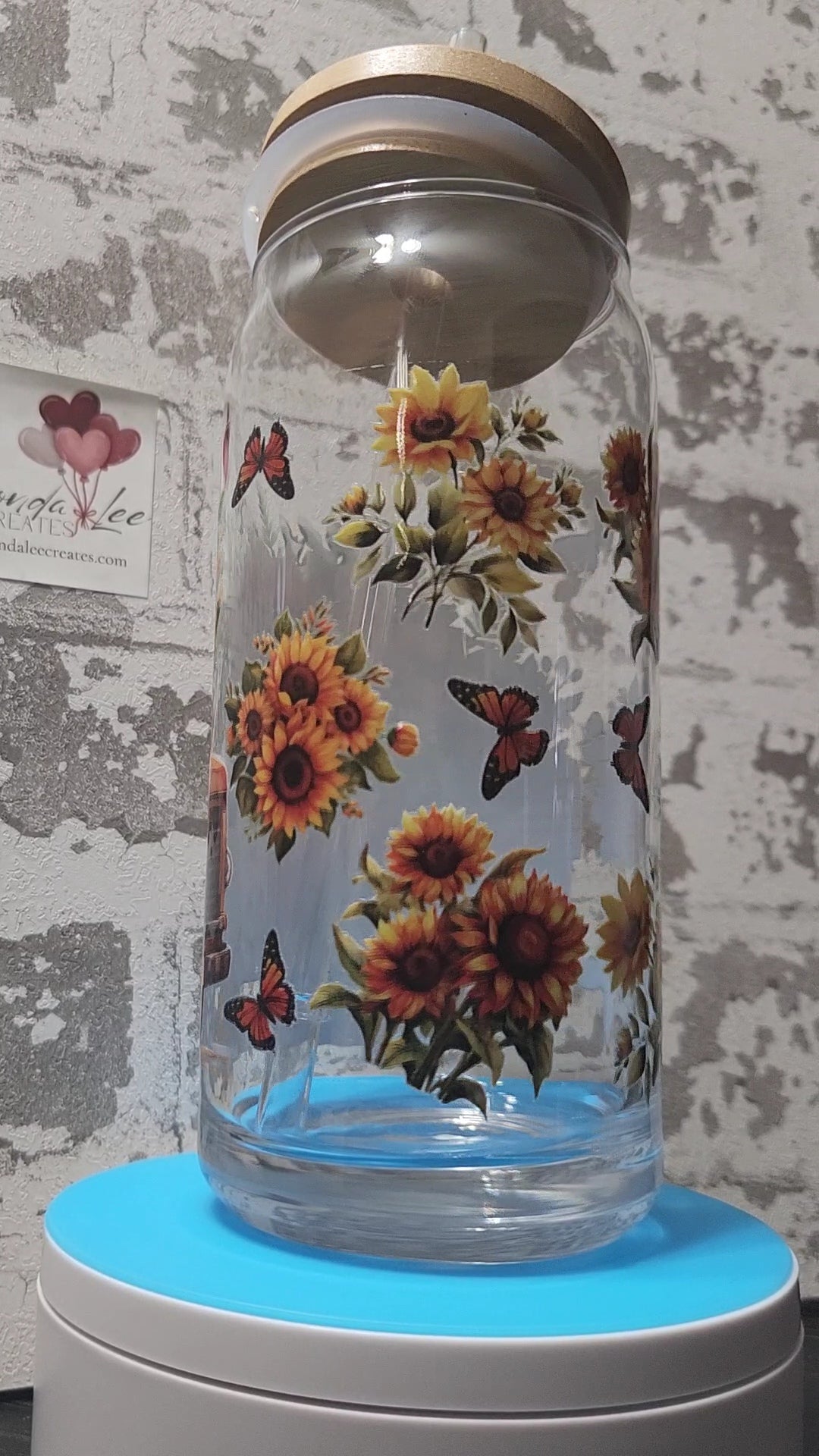 Bed of Sunflower cup