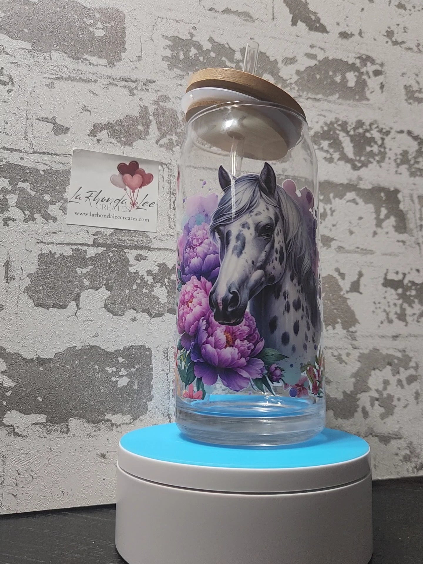 Stallion 20oz Glass Tumbler