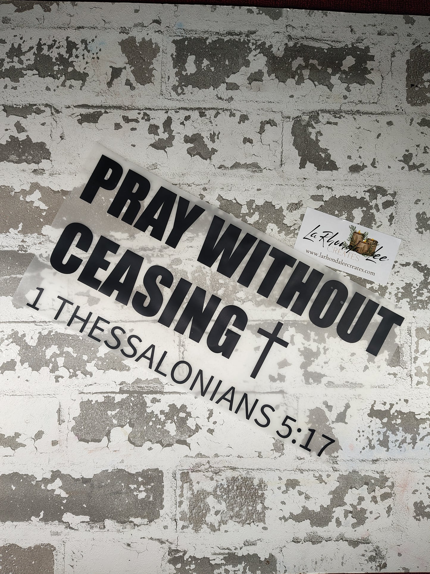 Pray Without Ceasing