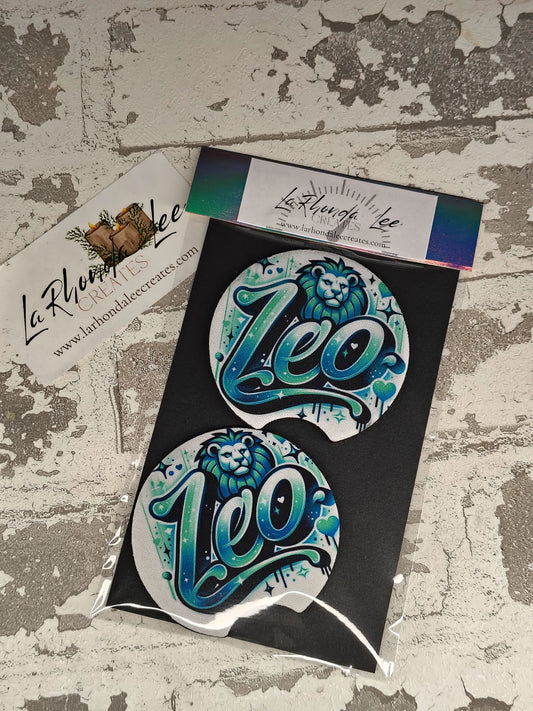 Leo ♌ Coaster 2pk (Copy)