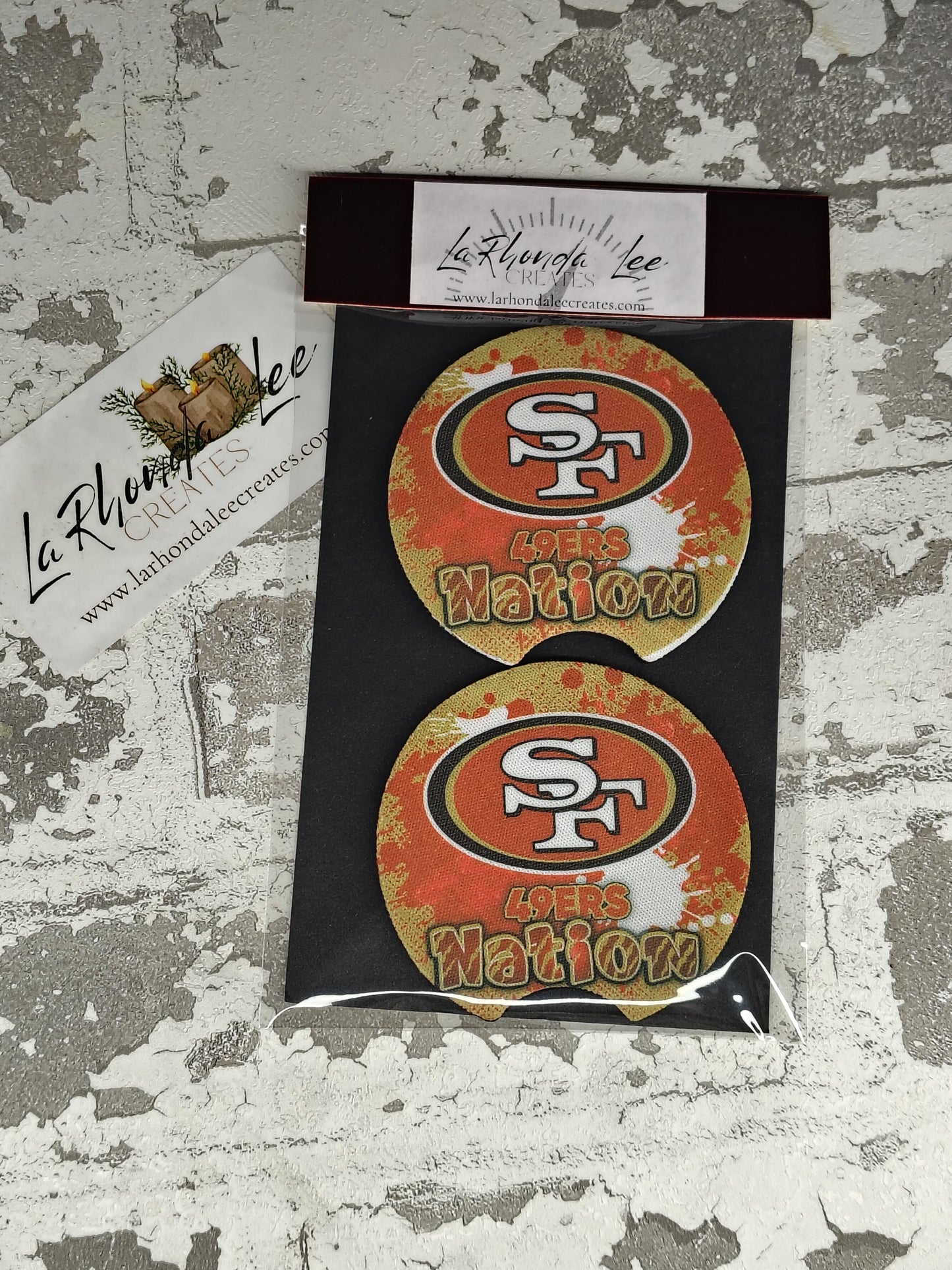 San Francisco 49ers Coaster 2pk